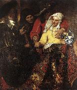 Jan Vermeer The Procuress oil painting